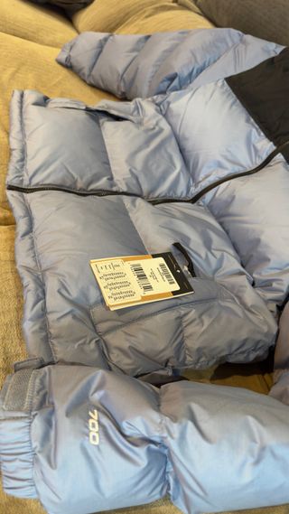 The North Face 700 Chaqueta Plumas Azul/Negro