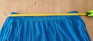 Gonna Silvian Heach asimmetrica pieghe tg M 42