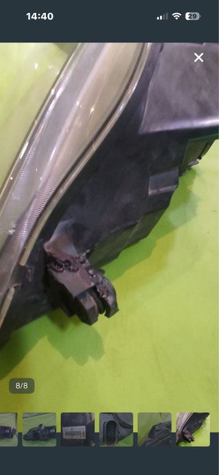 Faro delantero derecho Seat Leon 2