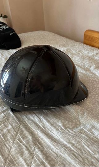 Casco Equitación Fouganza Negro