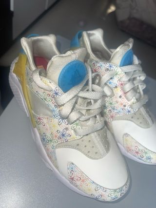 Zapatillas Nike Huarache Talla 38 Multicolor