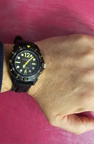 Orologio Sector Expander 90 Nero Vintage
