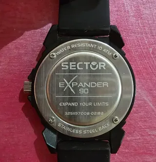 Orologio Sector Expander 90 Nero Vintage