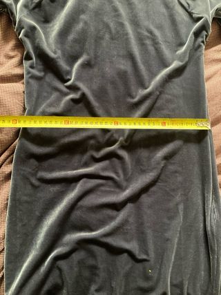 Vestido Terciopelo Victorio& Lucchino Gris petrole