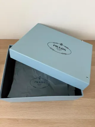 Zapatillas Prada Beige/Marrón Talla 36