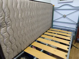 Cama Completa: Somier, Colchón y Cabecero. NUEVO