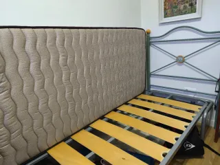 Cama Completa: Somier, Colchón y Cabecero. NUEVO