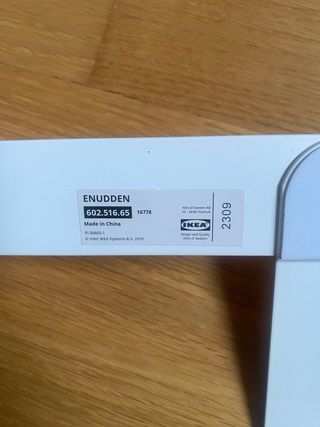 Perchero para puerta blanco IKEA