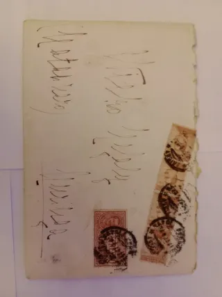 Corrispondenza antica con francobolli