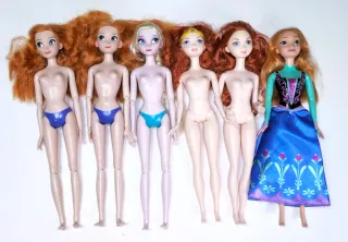 Conjunto di bambole Disney varie