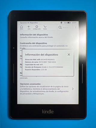 Amazon Kindle Voyage Negro