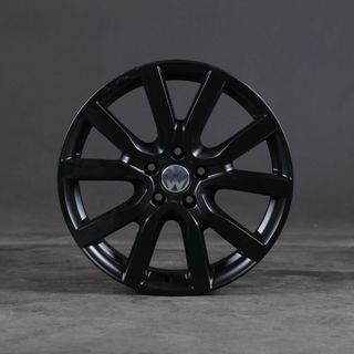 Llantas 18” VW Golf V Negras 5 Radios Dobles