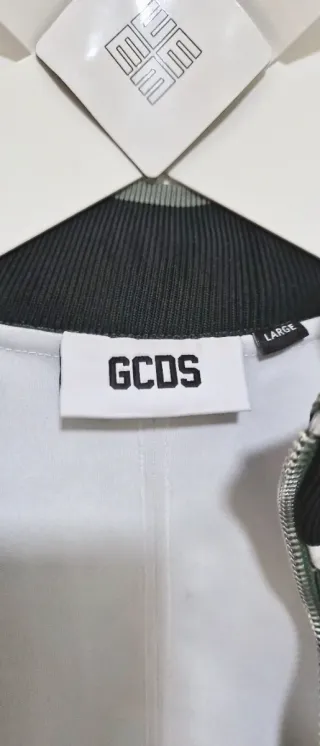 Vestido Mujer GCDS Verde Rayas