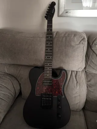 Harley Benton TE-20HH SBK + funda + 12 púas