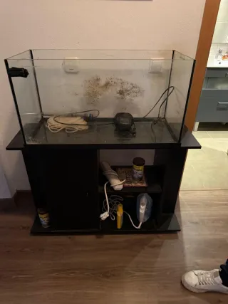 Kit Pecera 120L + Mueble