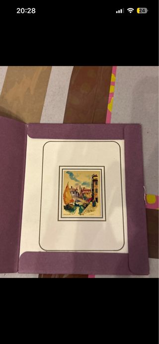 Opera d'arte Foglia Oro