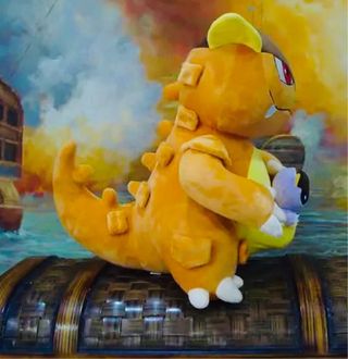 Peluche Kangaskhan con Bebé Pokémon