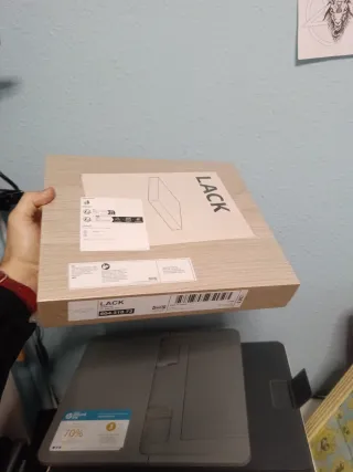 Balda LACK Ikea Madera Marrón