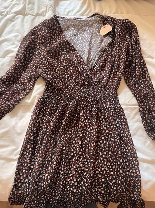 Vestido estampado talla única