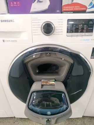 Lavadora-secadora 8/6kgSamsung ecobubble 8kg