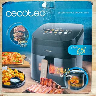 Freidora aire Cecotec Cecofry&Grill Smokin' 6,5L