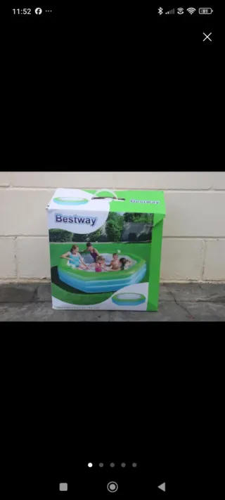 Piscina Hinchable Infantil Bestway Octagon