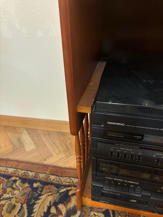 Mueble auxiliar vintage madera