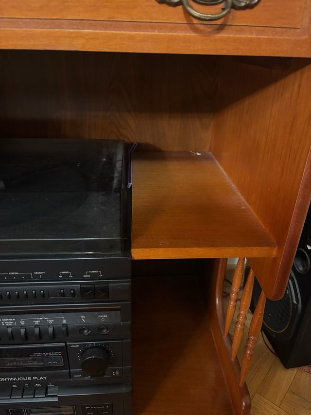 Mueble auxiliar vintage madera