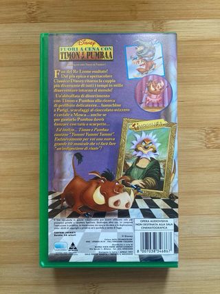 VHS Disney Timon e Pumbaa - Fuori a cena