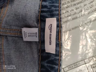 Pantalón vaquero ancho azul