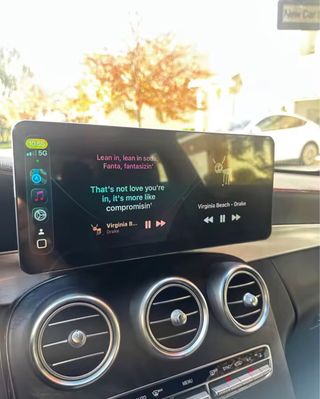 Pantalla con navegador para Mercedes-Benz
