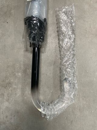 Paraguas Cacharel Transparente Ribete Negro.