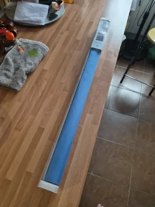 Estor enrollable azul