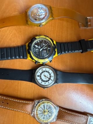 Lote 4 Relojes Swatch