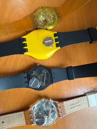 Lote 4 Relojes Swatch