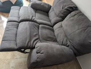 Sofá 2 plazas gris Mondo Convenienza