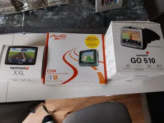 TomTom XXL, GO 510 y Mio C250 Navegadores GPS