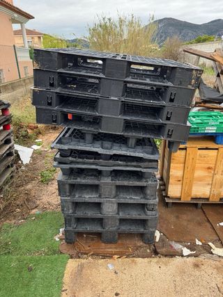 Palets de plástico resistentes