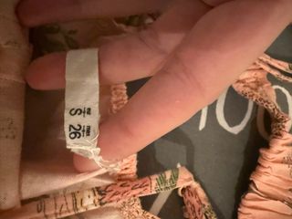 Vestido Lefties floral S con adorno en espalda