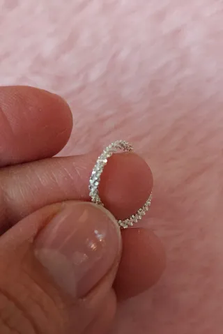 Anillo Plata Ajustable Brillante