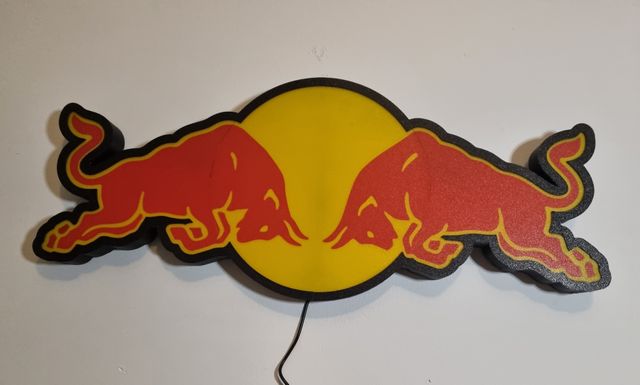 Lámpara Red Bull 63 CM