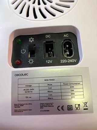 Mini nevera Cecotec 4L