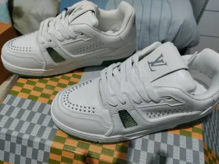 Sneakers Donna Louis Vuitton Bianche parallele