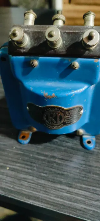 Lote piezas radios antiguas