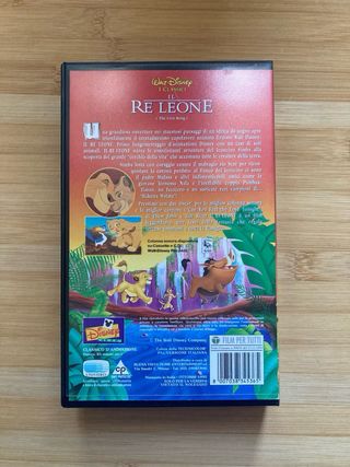 Il Re Leone VHS Walt Disney Classici