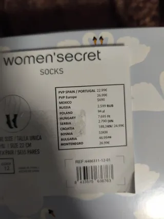 Pack 5 calcetines Women'secret