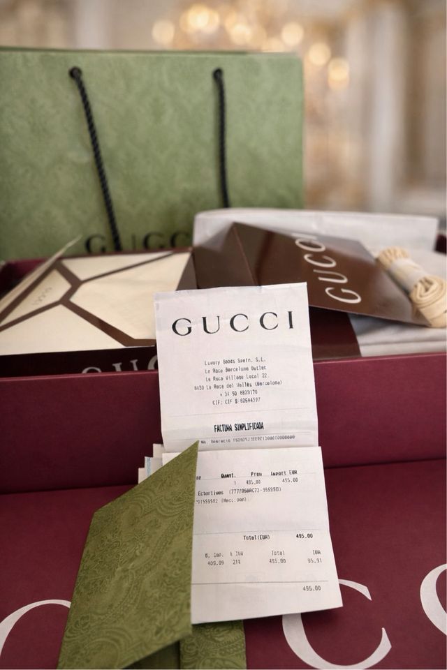 •	Zapatillas Gucci · Nuevas sin uso · Con caja