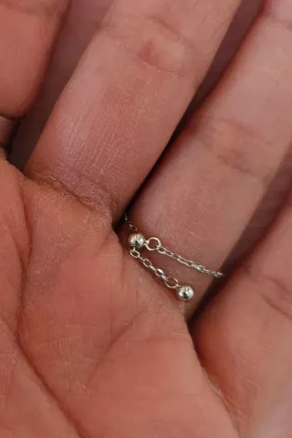 Anillo Plata 925 Ajustable Circonita Verde