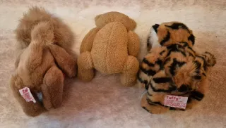 Pack 3 Peluches Corazón San Valentín