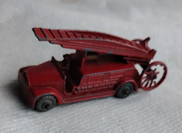 Matchbox Lesney 9A Dennis Fire Escape